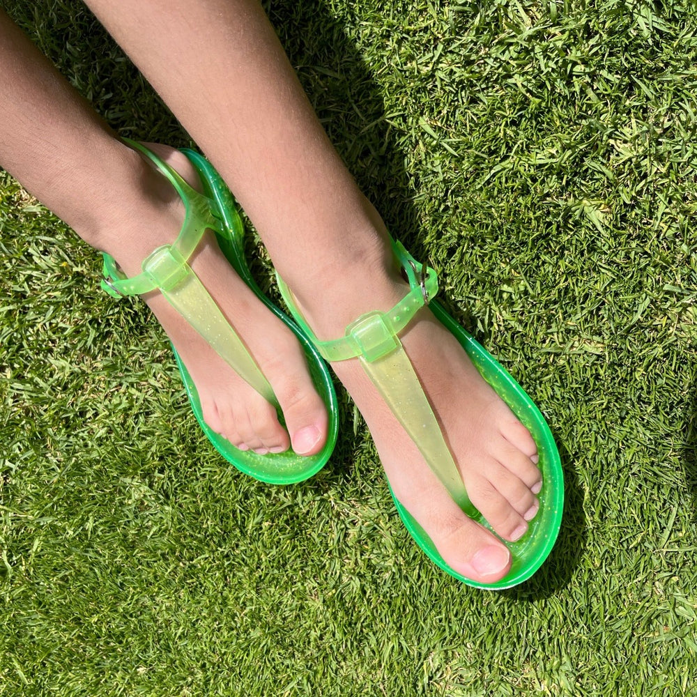 Angela Sandals Green
