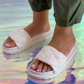 Ariel Slipper White
