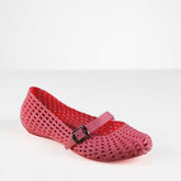 Jelly Plastic Rubber Ballerina for Woman & Kids with a buckle
