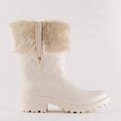 Fur Warmy Boots White