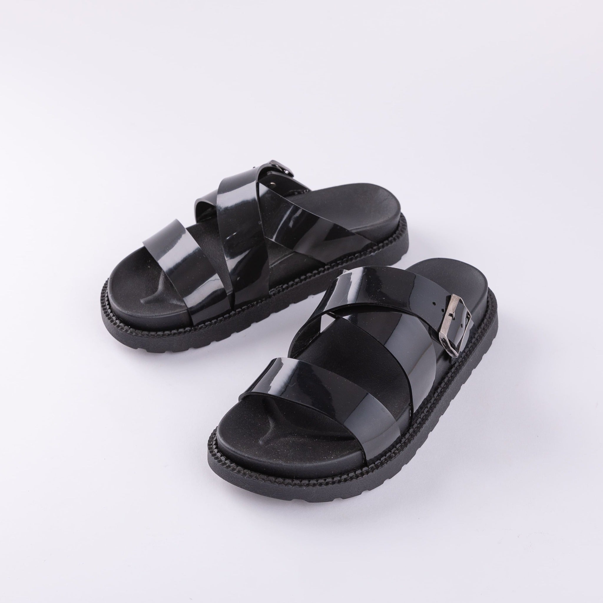 Anna Slipper Black