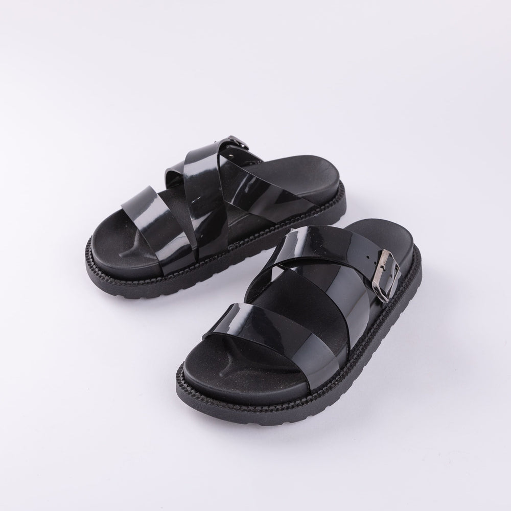 Anna Slipper Black