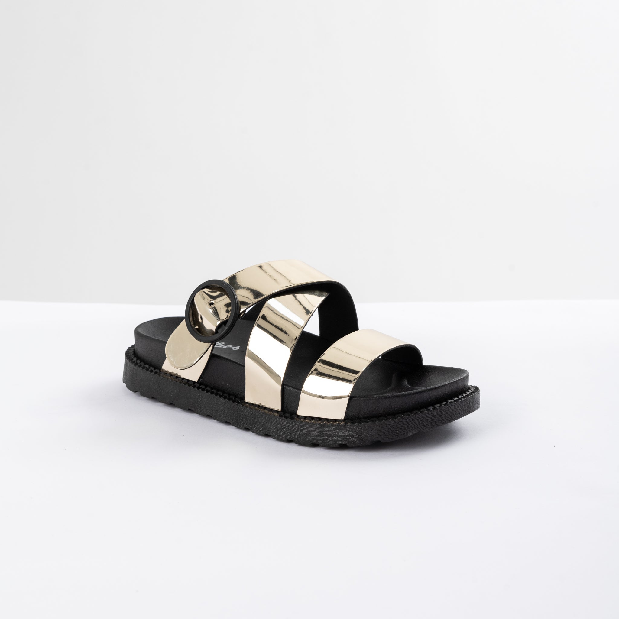 Anna Slipper Gold