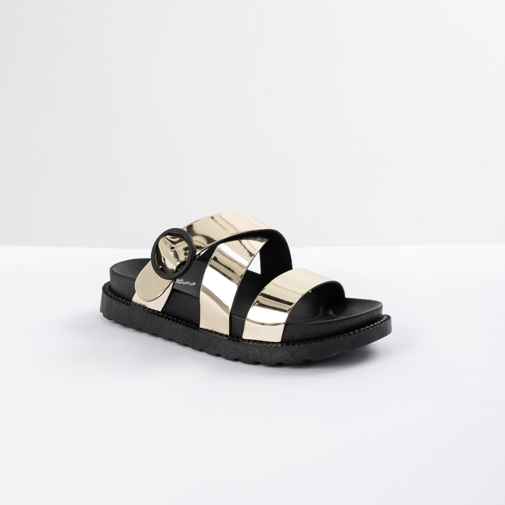 Anna Slipper Gold