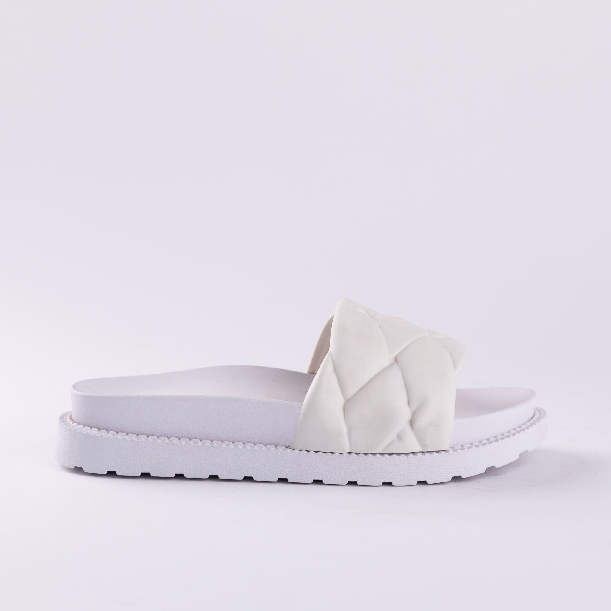 Ariel Slipper White