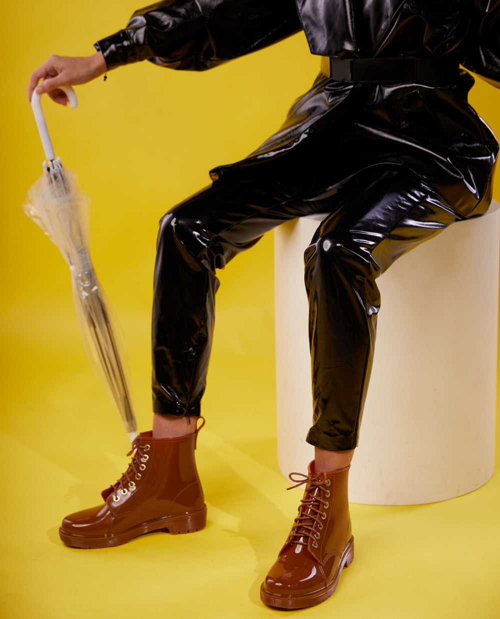 Biker Boots Havane