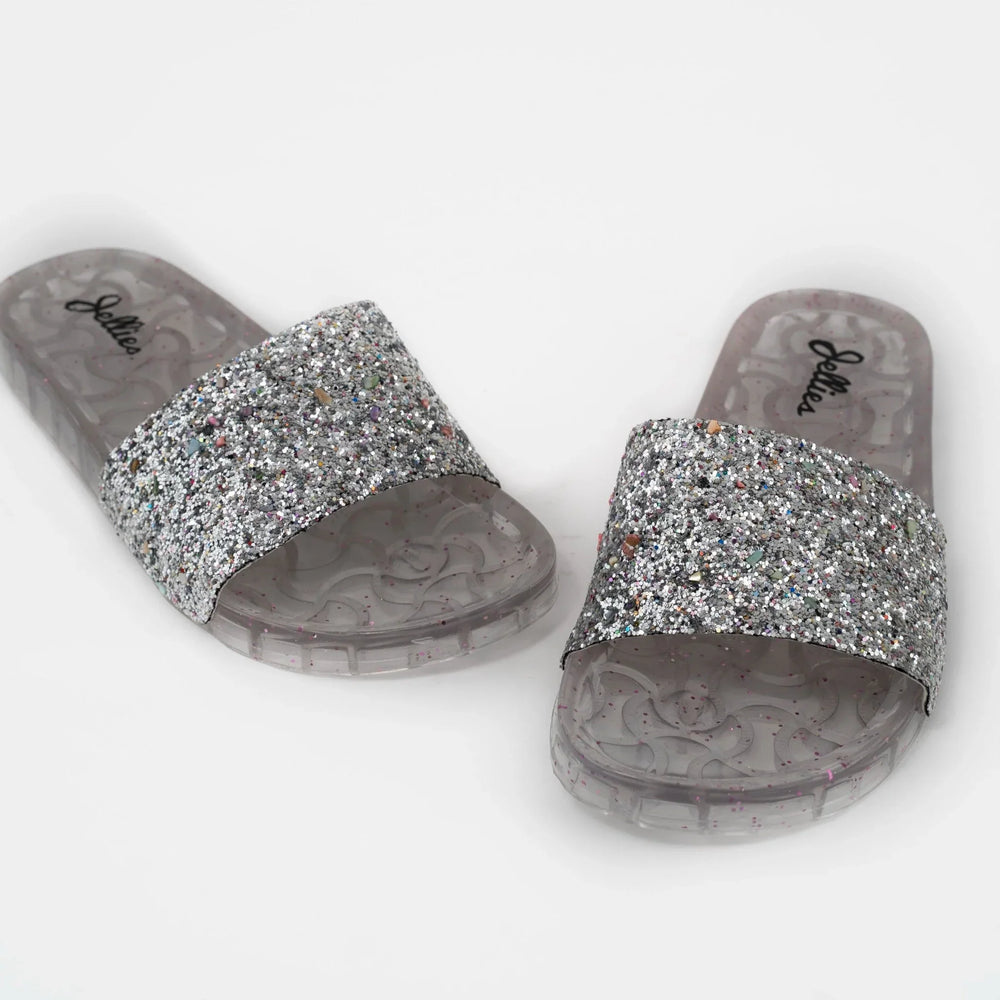 Glitter Slipper Silver