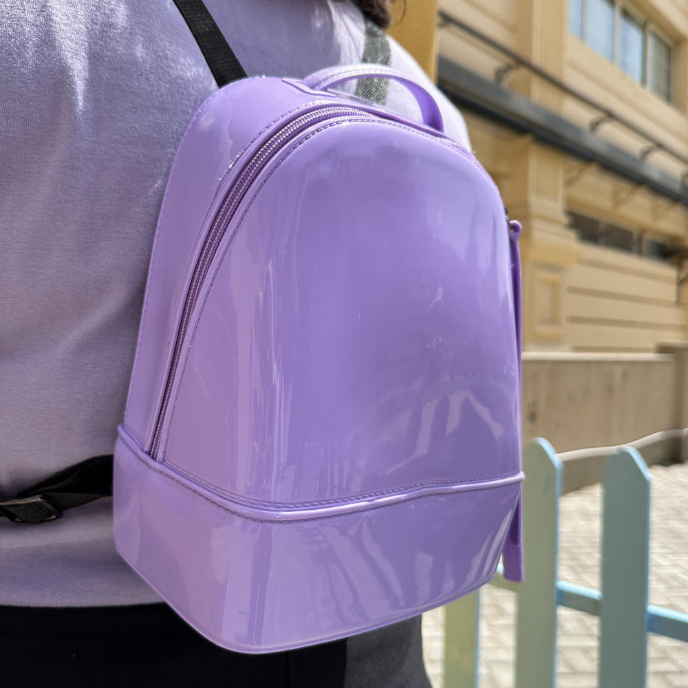 Coucla Lilac Waterproof Jelly Backpack - School & Travel