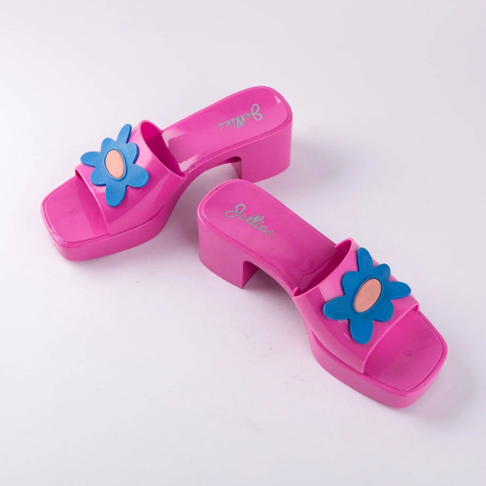 Flori Valia Sandals-Fuchsia 