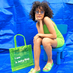 Jelly Beach Bag Green
