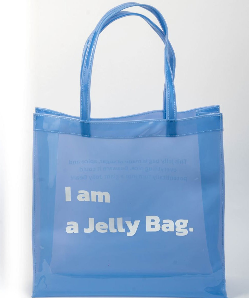 Jelly Beach Bag Baby Blue 