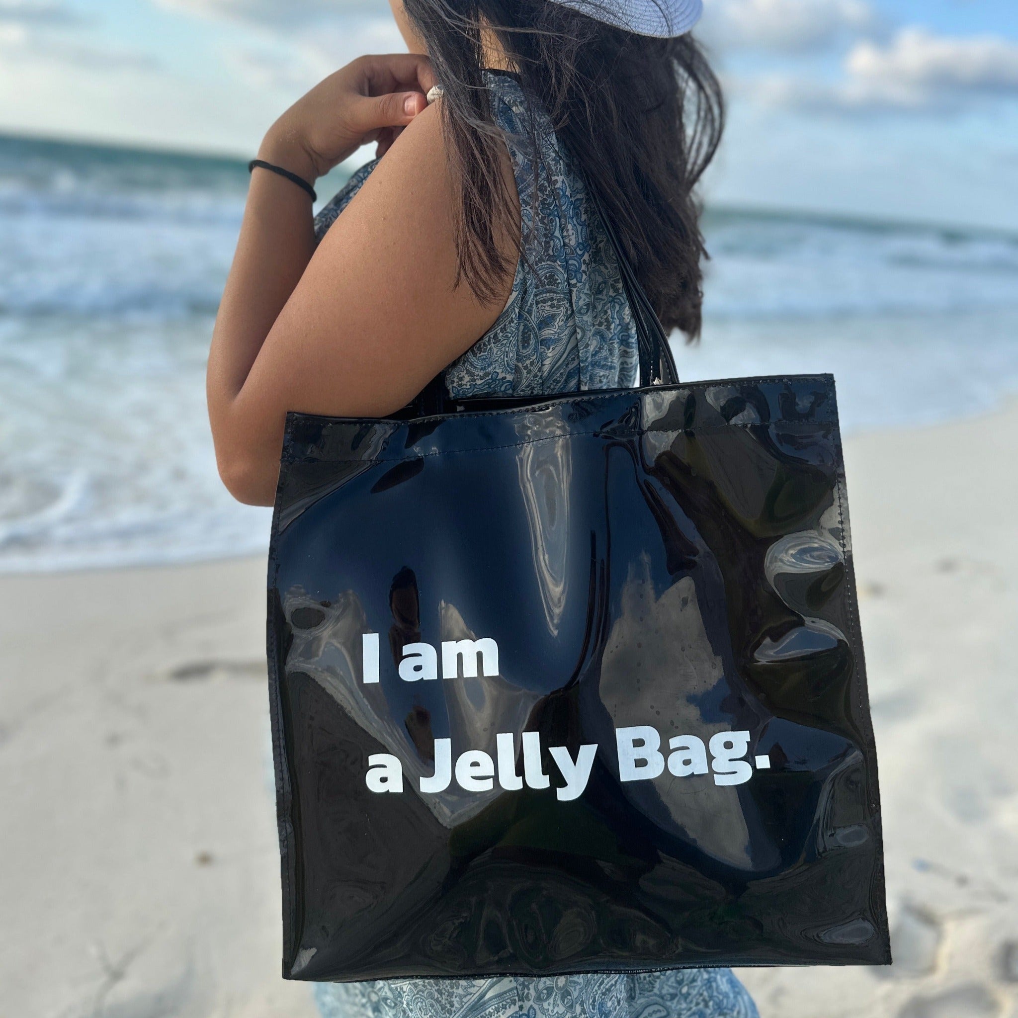 Jelly Beach Bag Black
