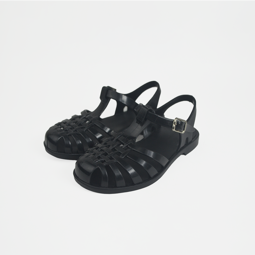 Retro Sandals Black
