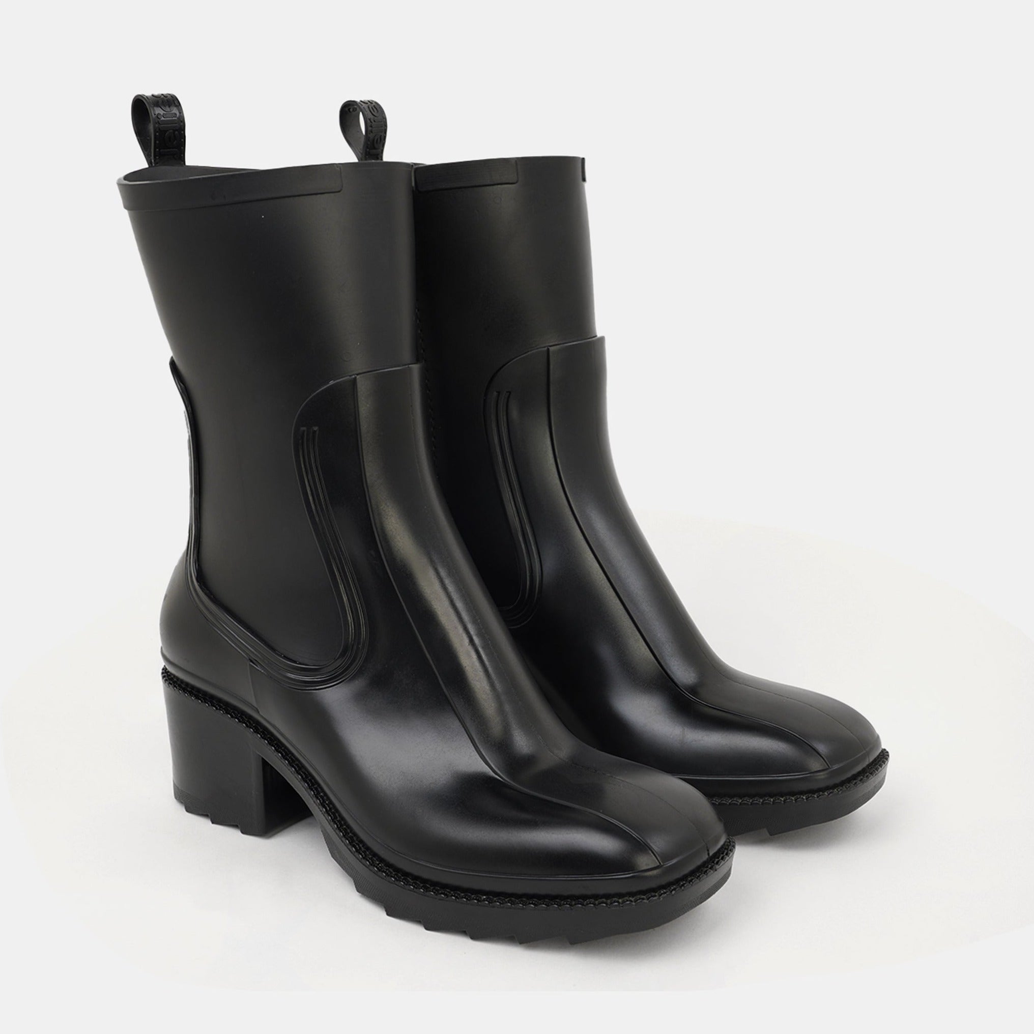 Tall Lila Boots-Black