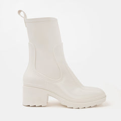 Tall Lila Boots-White