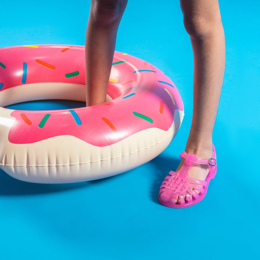 Retro Sandals For Girls-Fuchsia