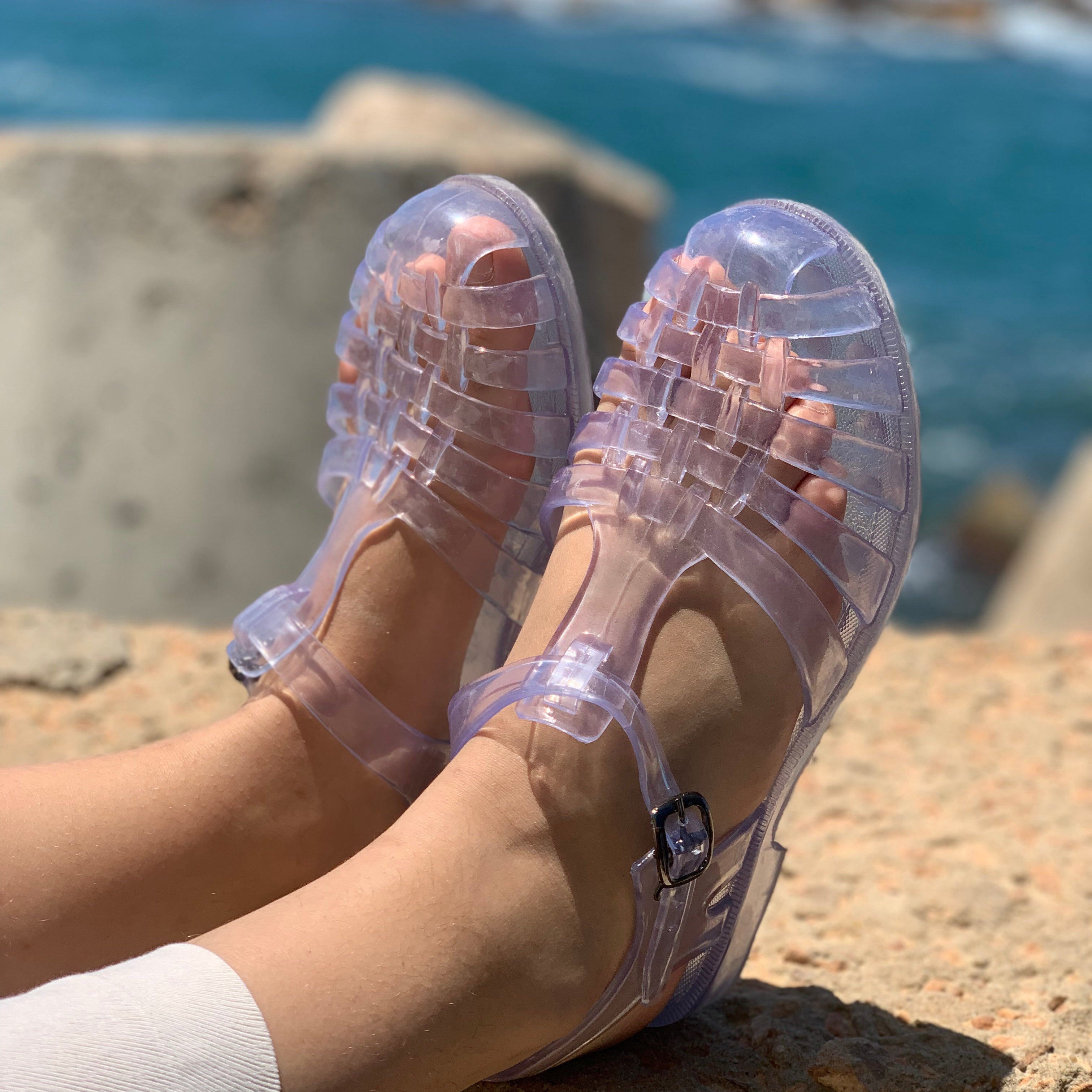 Retro Kids Jelly Sandals