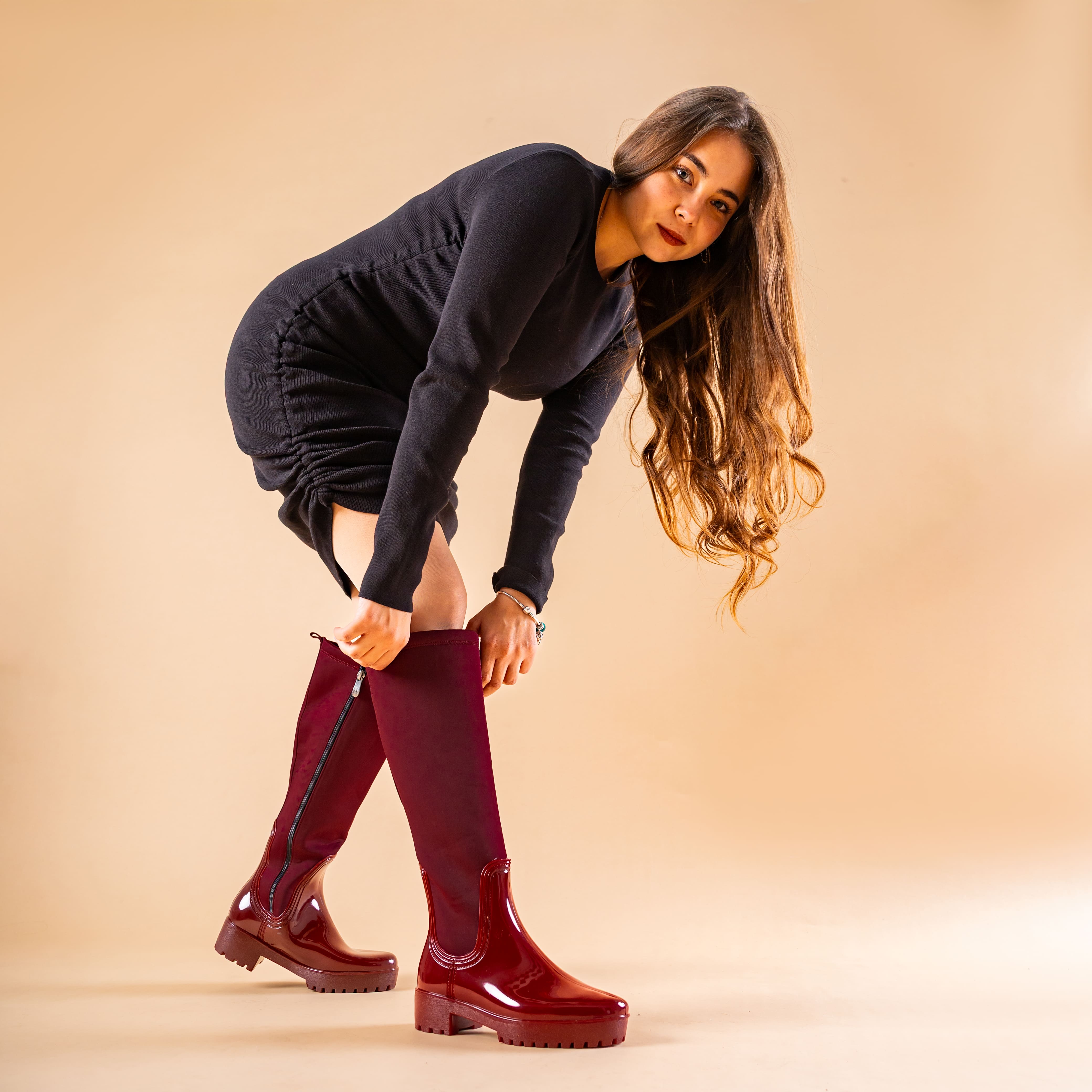 Tall Misty Rain Boot