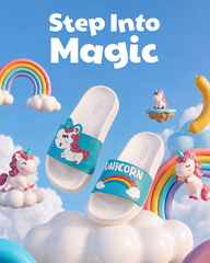 Unicorn Jellies Kids Slipper