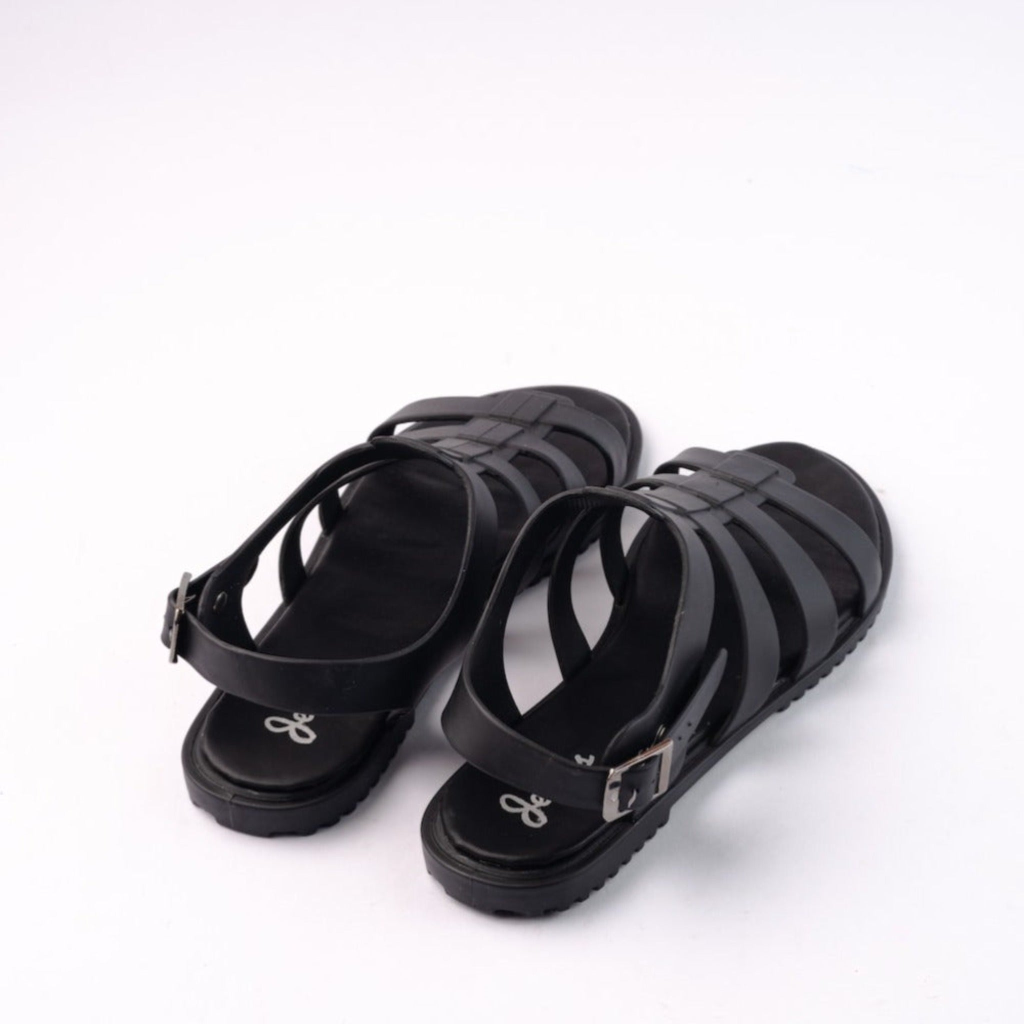 Samurai Sandals-Black