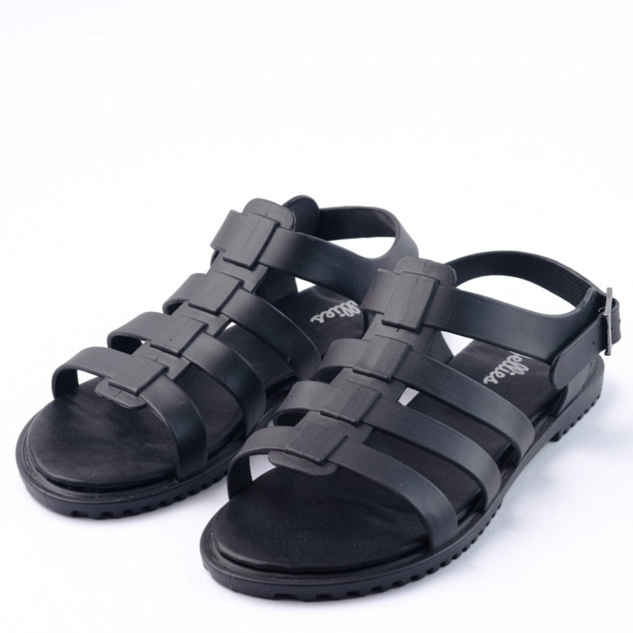 Samurai Sandals-Black