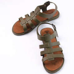 Samurai Sandals-Olive Green