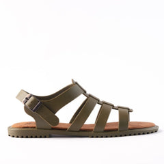 Samurai Sandals-Olive Green 