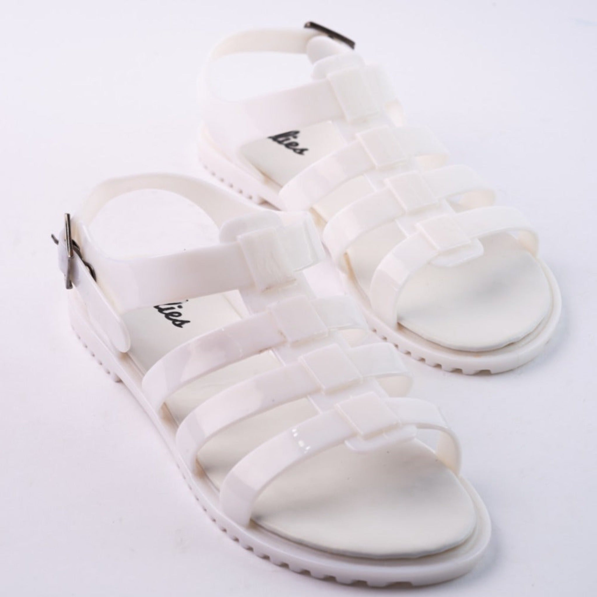 Samurai Sandals-White 