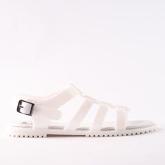 Samurai Sandals-White