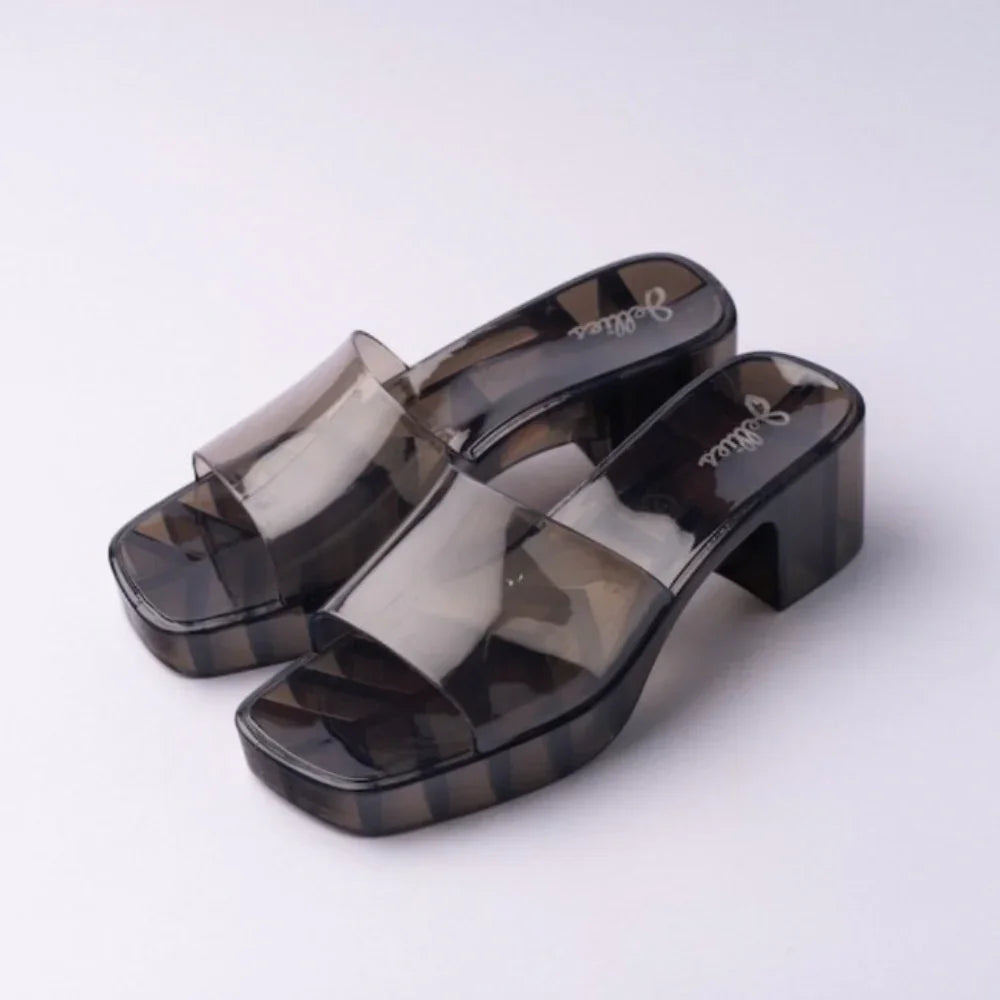 Valia Sandals-Smoky