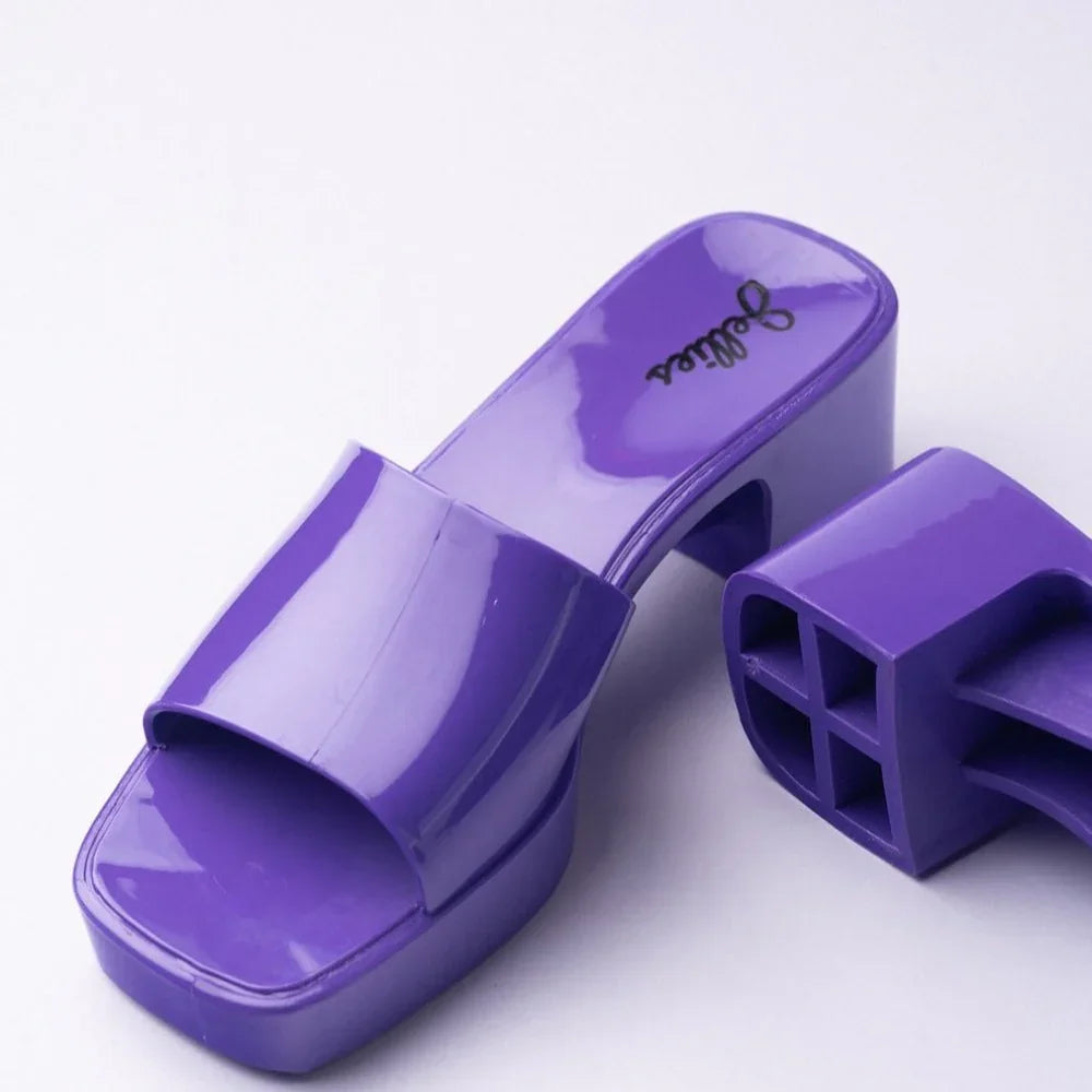 Valia Sandals-Mauve
